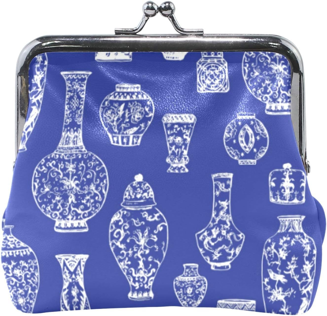 UNISE Vintage Ink Chinese Vases Chinoiserie Style Coin