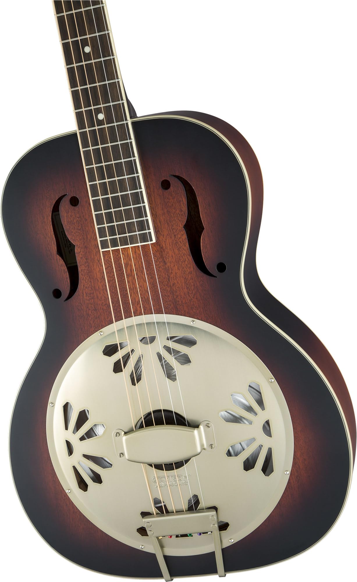 Gretsch G9240 Alligator Round-Neck Biscuit Cone Resonator (Sunburst) - Chitarra resofonica