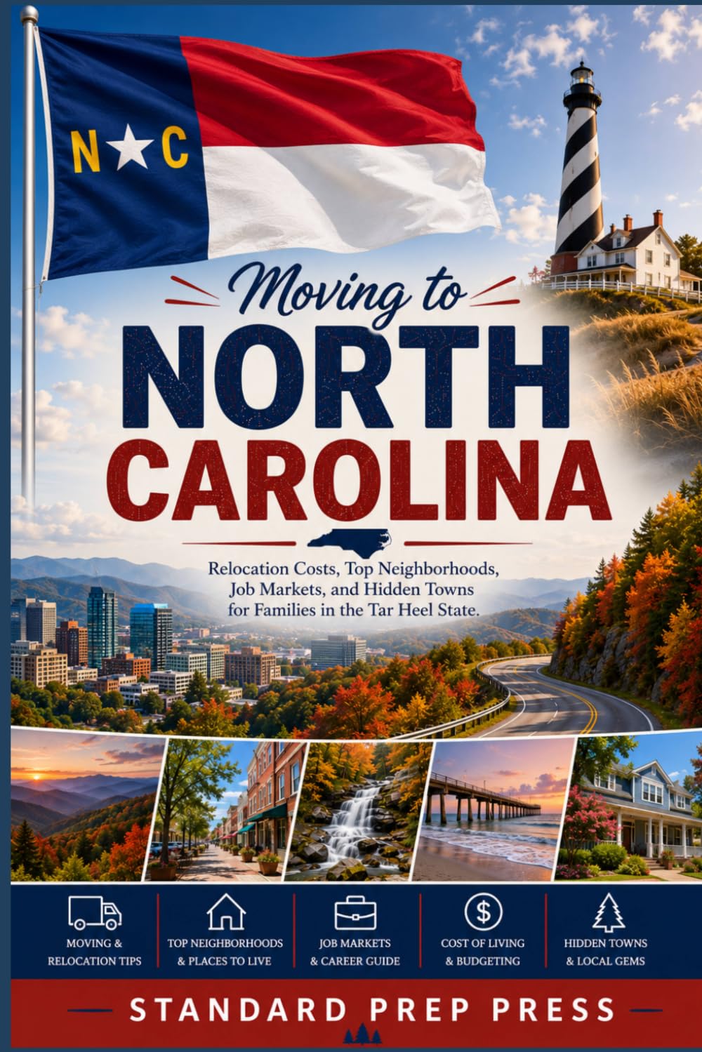 Moving to North Carolina: Relocation Costs, Top Neighborhoods, Job Markets, and Hidden Towns for Families in the Tar Heel State. (The Global Horizon Series)
