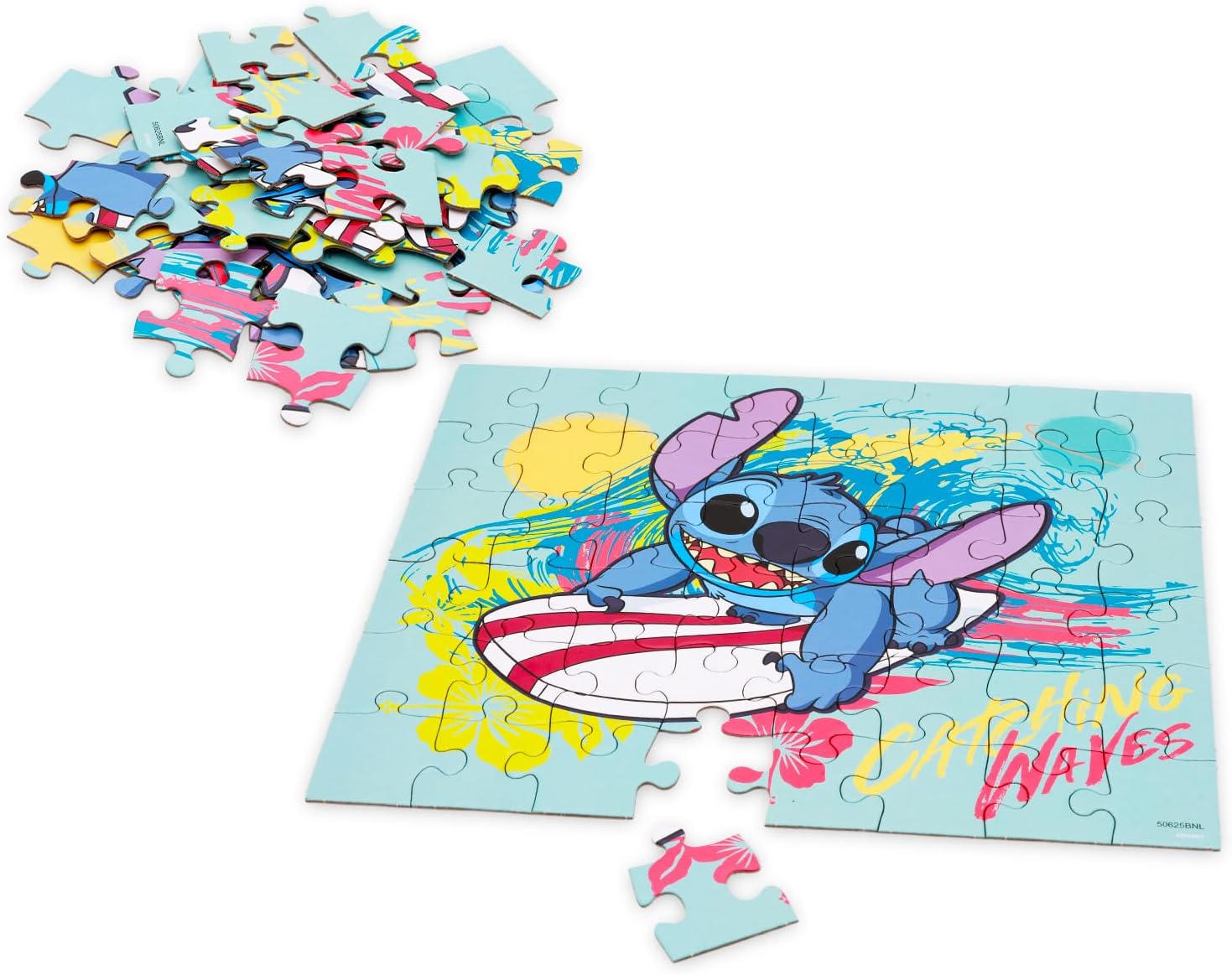 Stitch Puzzle Sets for Kids - Bundle with 3 Disney Puzzles 48 Pc Plus Stickers, and More | Disney Lilo and Stitch Jigsaw Puzzle Kids, Girls, Boys