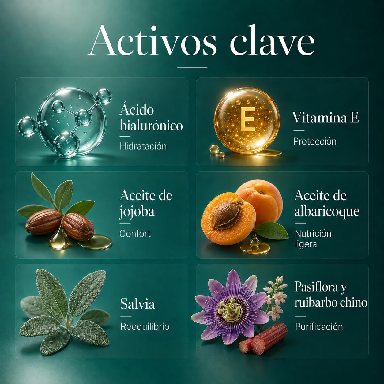 Linfa Cosmetics Age Purify H24 Crema facial antiedad, crema purificadora hidratante con ácido hialurónico, vitamina E, jojoba, albaricoque y salvia para pieles mixtas maduras y grasas, 50 ml