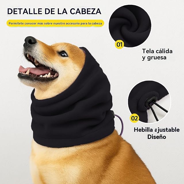 Foto 2 de 8 de Colenumone Dog Snood Ear Protector