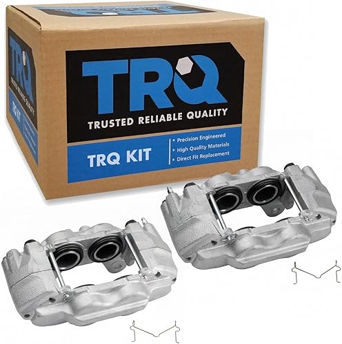 Vista 1641 de TRQ - Juego de pinzas de freno delantero