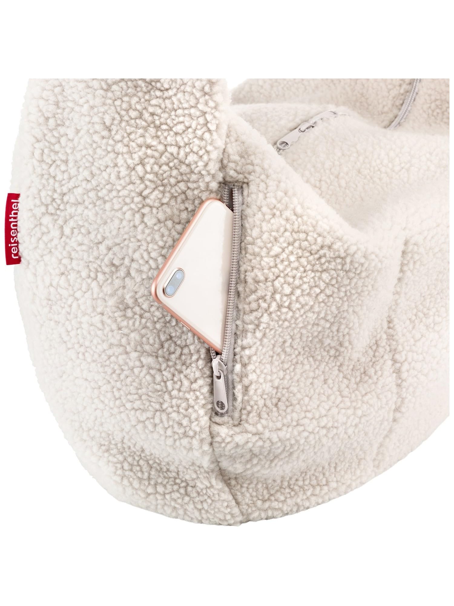 reisenthel moon bag teddy sand - Praktische Umhängetasche, maximal flexibel