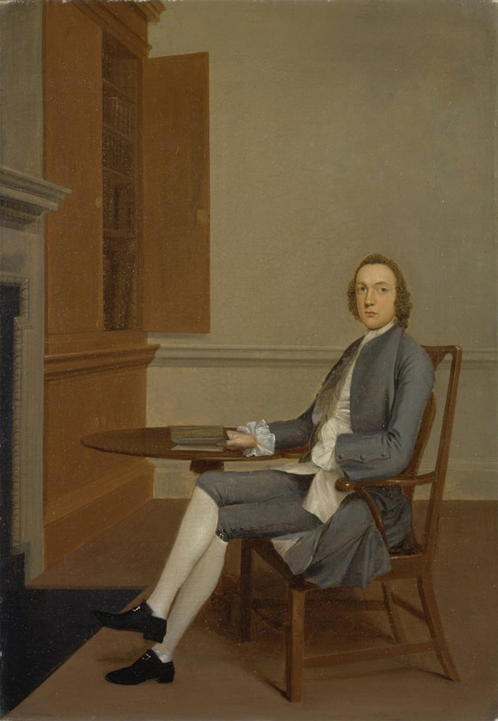Cuadro en lienzo de Arthur Devis (60x90cm), decoración de paredes e imagen artística clásica 5