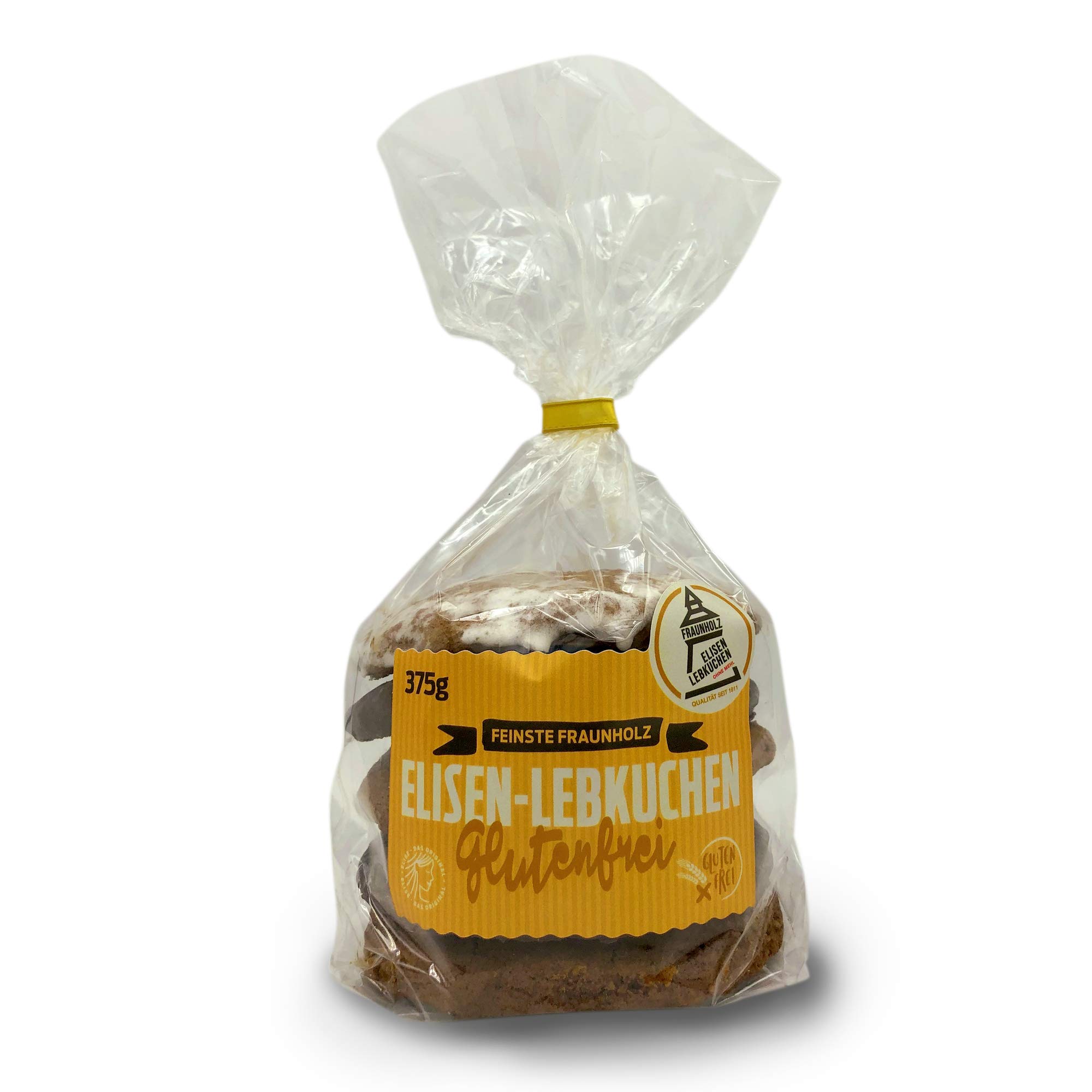 Lebkuchen - glutenfrei - original Nürnberger Elisen-Lebkuchen - Gemischt - ohne Mehl - handgefertigte Qualität - prämierte Meisterhändler-Manufaktur (Lebkuchen "Gemischt", 350 Gramm)