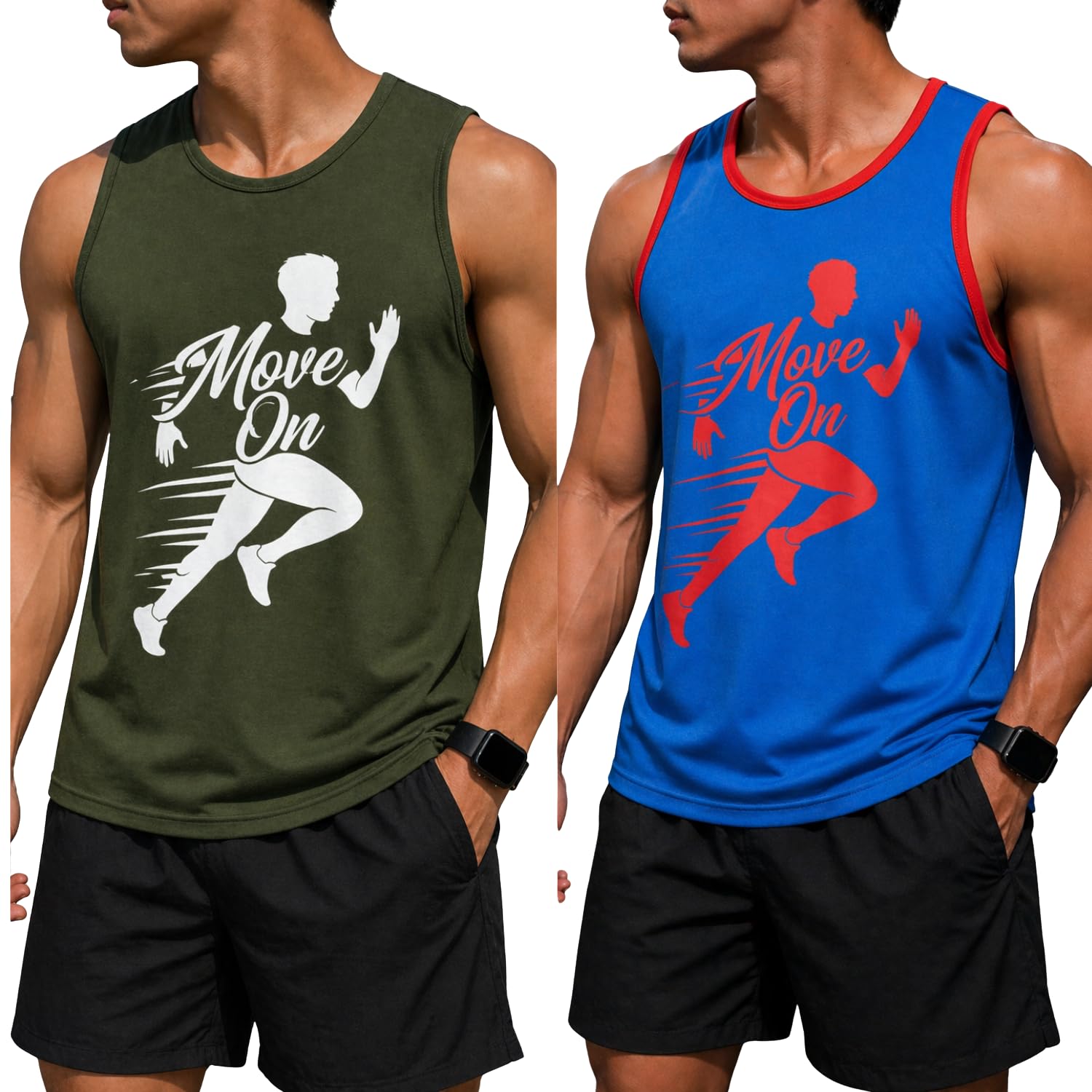 s.l. madhok Men’s Gym Vest Combo | Regular Fit Cotton Sleeveless Sando for Men's (Pack of 2)-picture-17