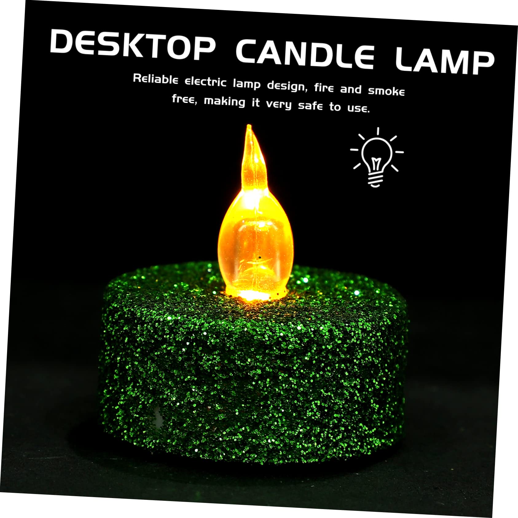 VICASKY 60 Pezzi Candele LED Flameless Tealight Lampade per Decorazione Casa Fiamma Energetico e per Romantiche e Notturne