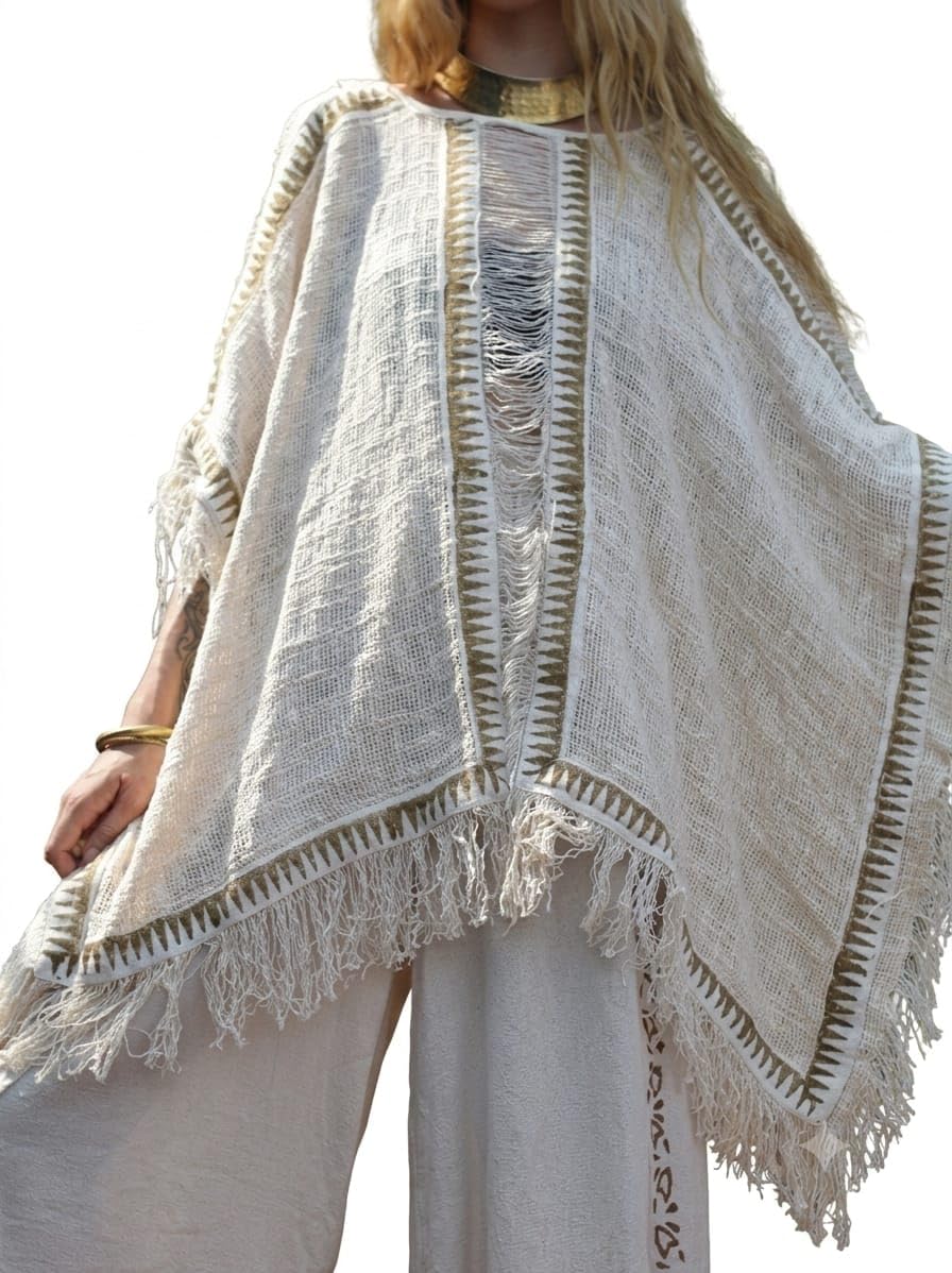 Esha Kaftan for Women | Boho Printed Maxi Kaftan Dress | Lightweight Breathable TNT Fabric | Loose Relaxed Beach Cover Up | Resort Wear | Vacation Dress | Free Size Lounge Caftan-image-8