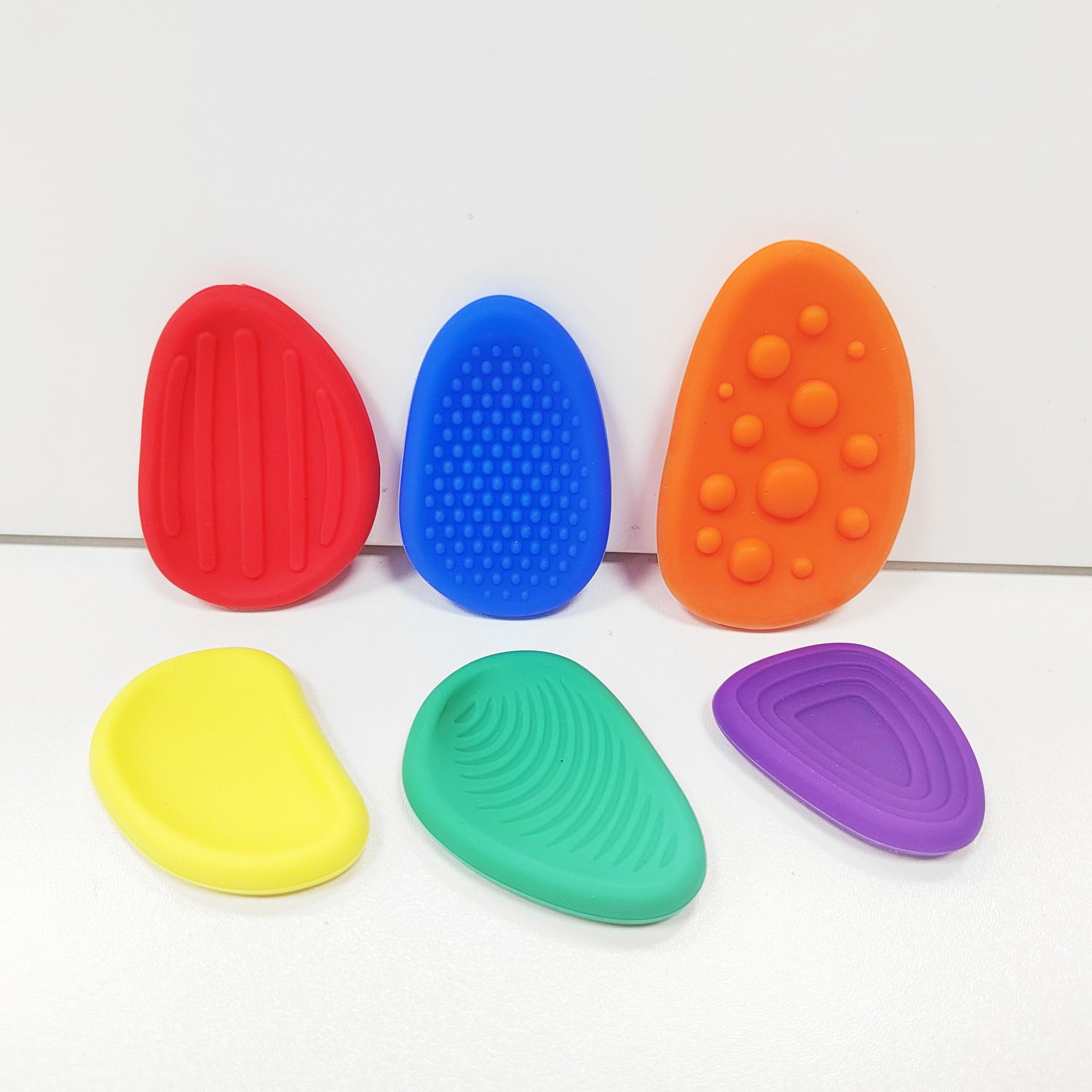 12-teiliges Sensorik-Set Aus Weichem Silikon – Obst & Steine Zum Drücken, Anti-Stress-Spielzeug Für Kinder & Erwachsene