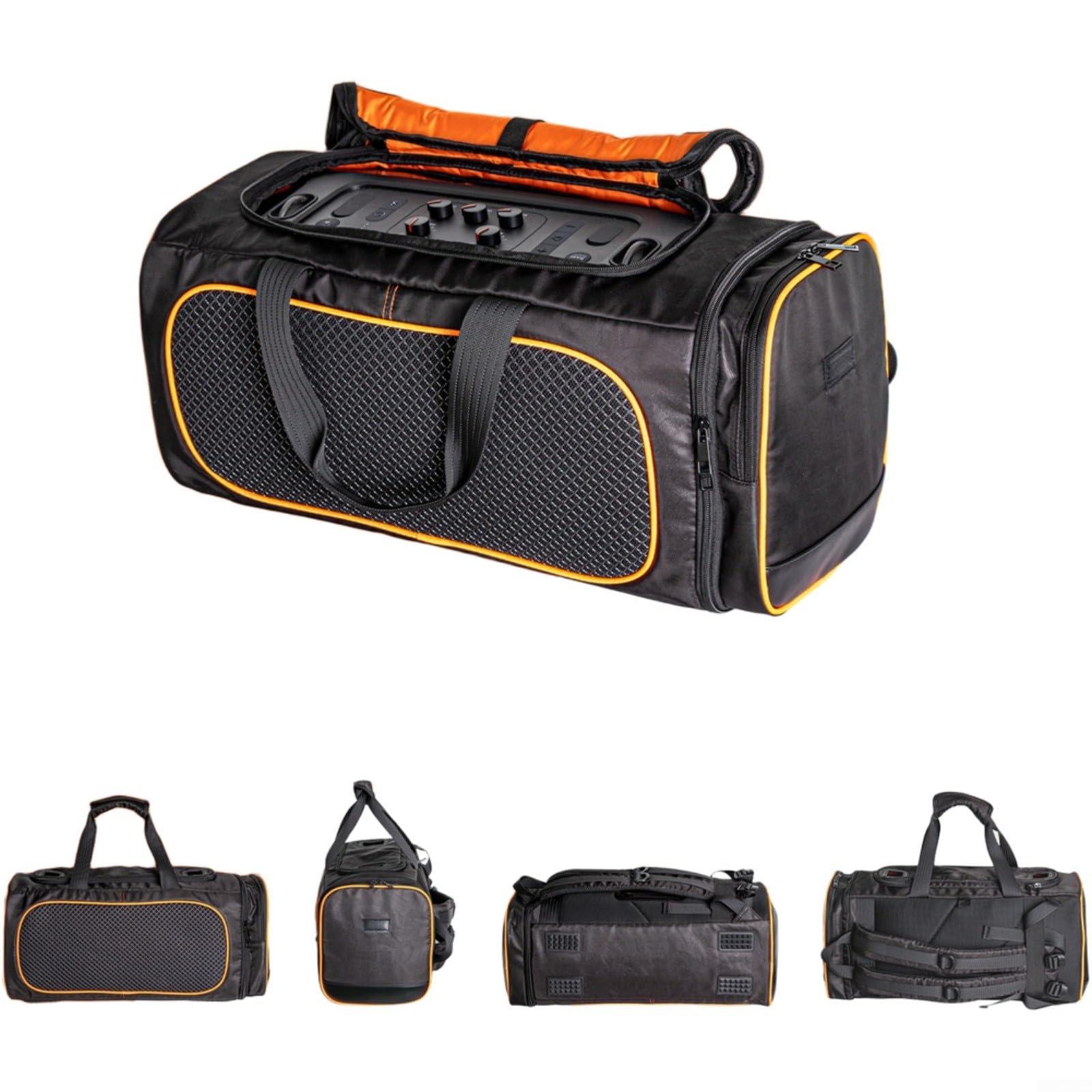 Estuche rígido para altavoces portátiles JBL Partybox, resistente a los golpes, bolsa de transporte EVA con compartimento para accesorios y asa