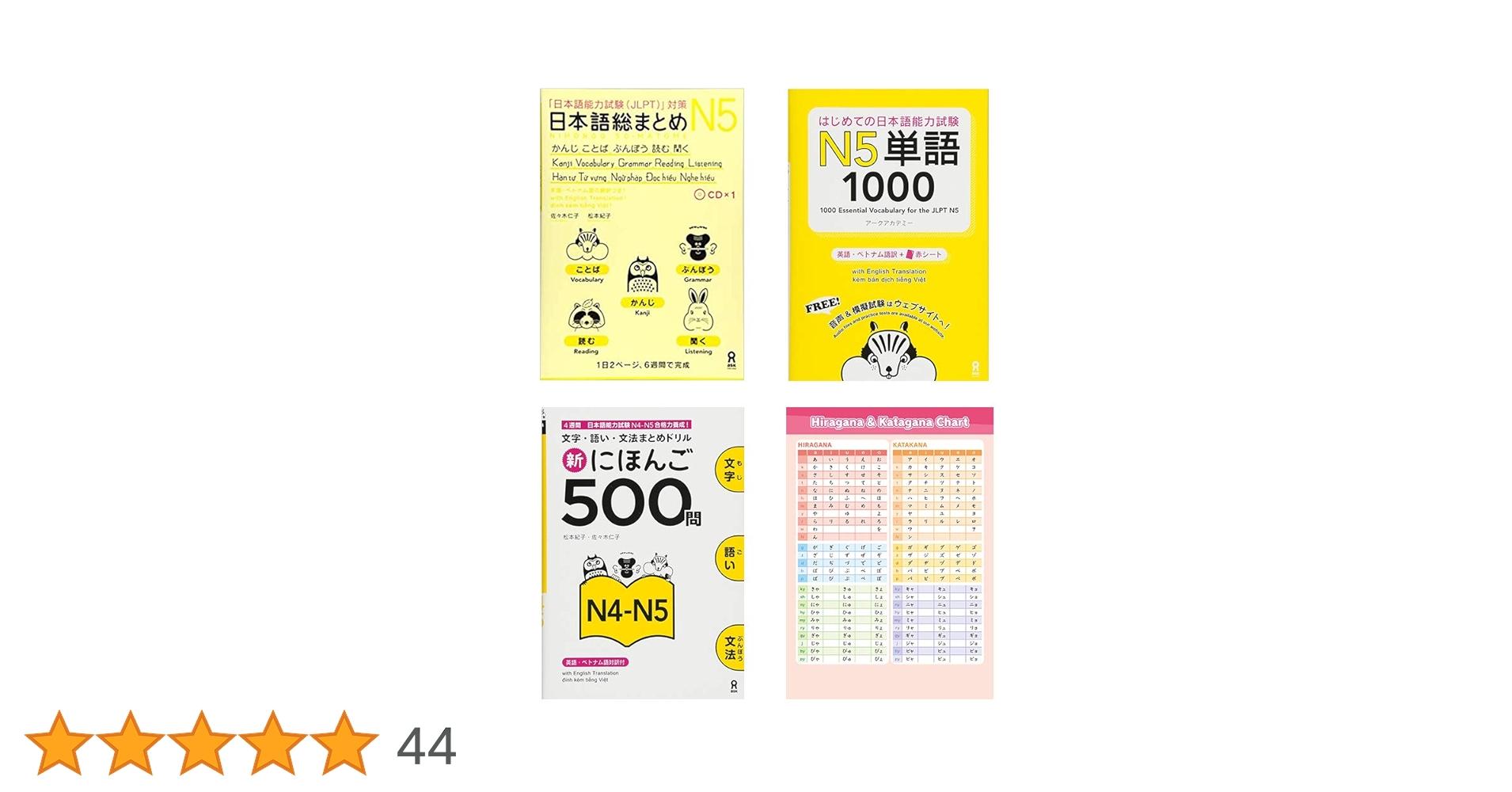 日本語総まとめ 各レベルセット N1-N5 Amazon.co.jp: Nihongo So-Matome JLPT N5 , 1000 Essential