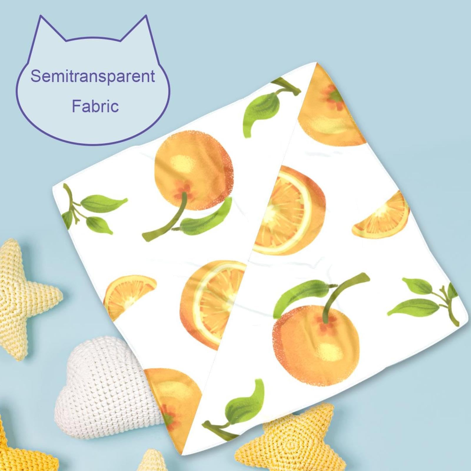 Hunde-Halstuch Dreieckstuch – Weiches, Waschbares Lätzchen Für Kleine/große Hunde, Orangenes Blumenmuster