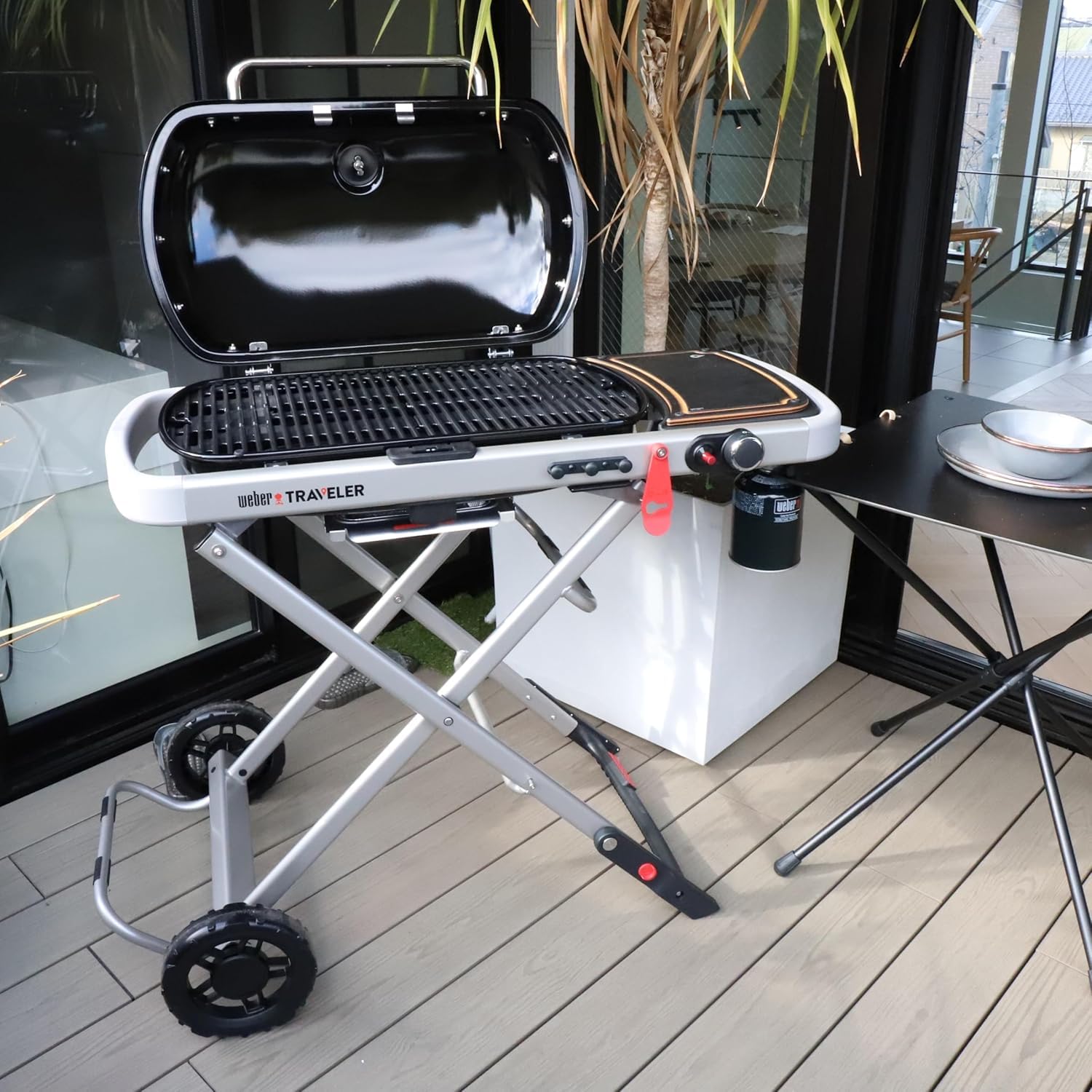 Amazon.co.jp: Weber(ウェーバー) バーベキュー コンロ ポータブルガス