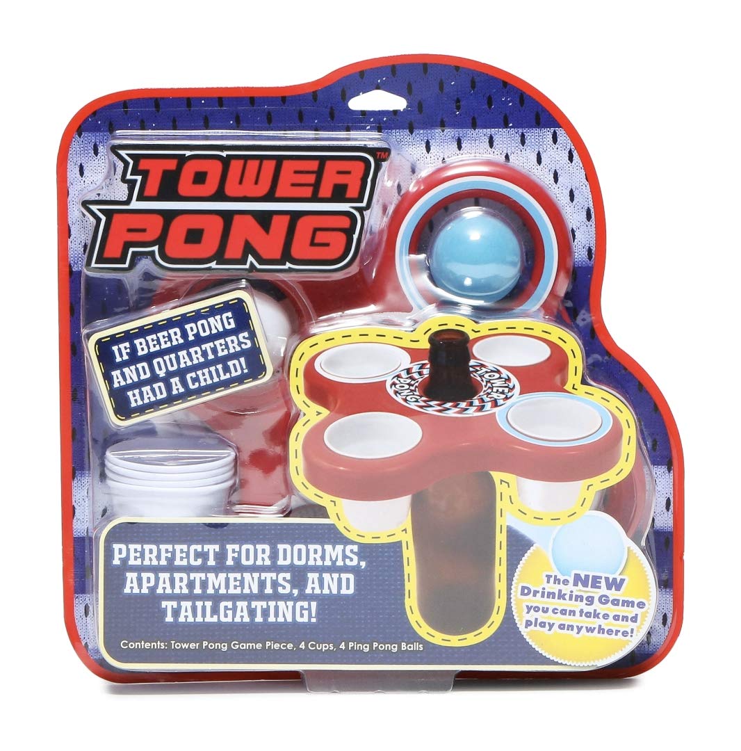 Amazon.com: Tower Pong- A Portable New Game You Can Take and Play at Your  Next Tailgate or Cookout : Toys & Games