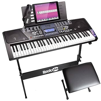 美品 スタンド付きRock JAM RJ-561 電子キーボード ヘッドフォン 美品 スタンド付きRock JAM RJ-561 電子キーボード ヘッドフォン