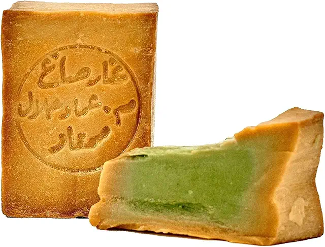 Carenesse Aleppo Seife: 80% Olivenöl, 20% Lorbeeröl, vegan, ca. 200 g