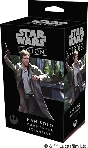 Miniatura 3 de Star Wars: Legion Han Solo COMMANDER EXPANSION - ¡Lidera tu ejército rebelde! Juego de estrategia de miniaturas de mesa para niños y adultos, a
