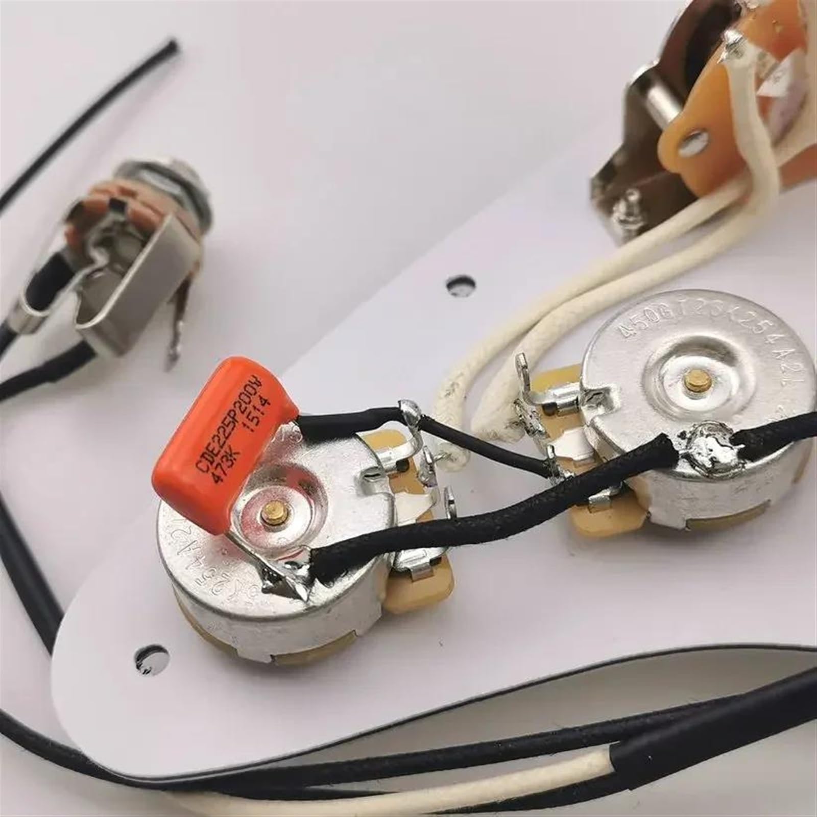 Okablowania Obwodu Gitary Elektrycznej Wiązka Przewodów Do Gitary Elektrycznej Części Do Gitary Elektrycznej Wiązka Przewodów Wstępnie Zainstalowana