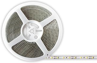 V-TAC LED-Streifen für den Innenbereich, SMD 3528, 8 W, 5 Meter, selbstklebend, für Haus, Küche, Schlafzimmer, Innenräume – natürliches weißes Licht 4000 K – 800 Lumen – Stromversorgung 12 V