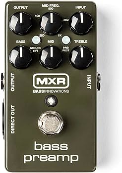 Amazon.com: MXR® Bass Preamp : Musical Instruments