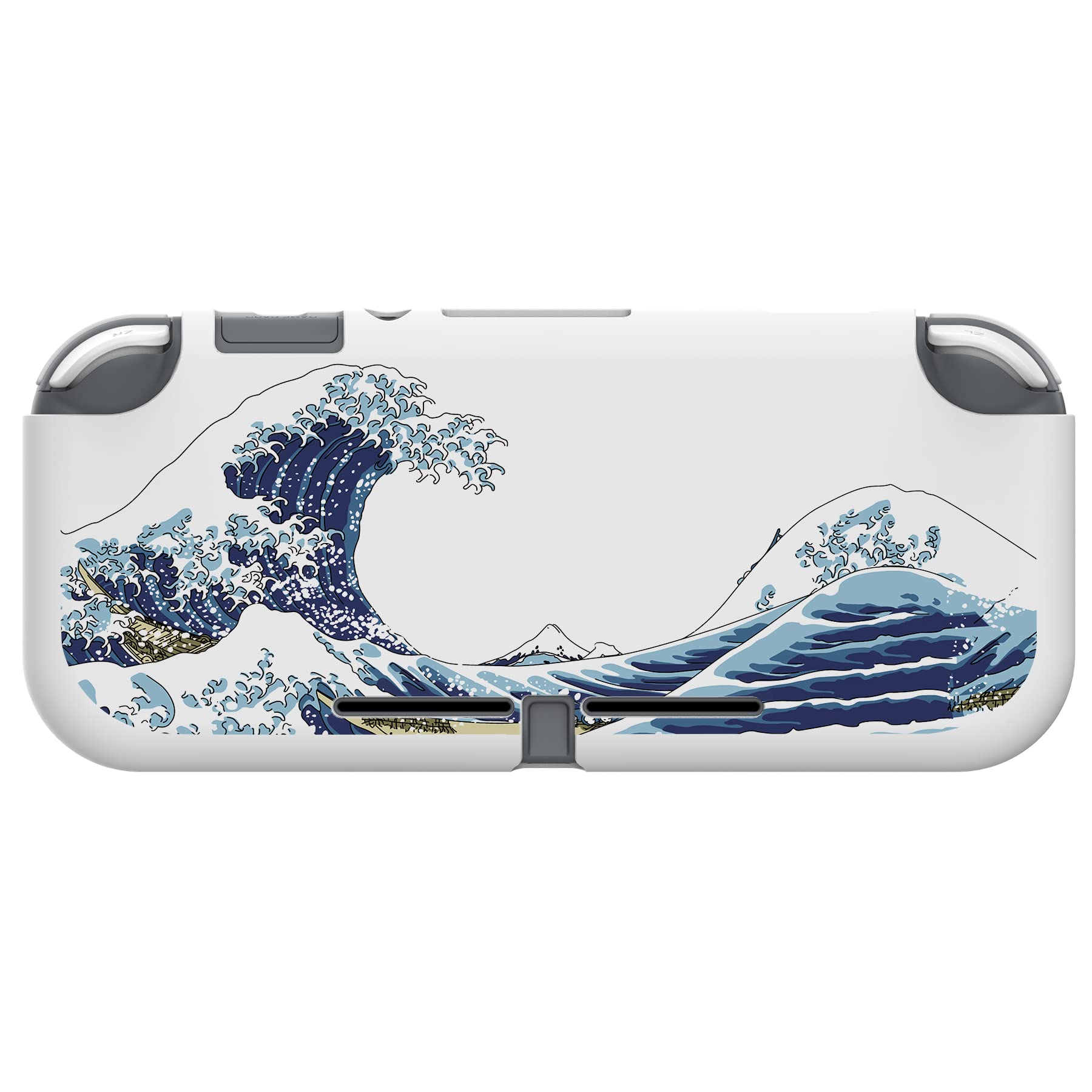 playvital The Great Wave Custom Protective Case for Nintendo Switch Lite, Soft TPU Slim Case Cover for Nintendo Switch Lite — view 3