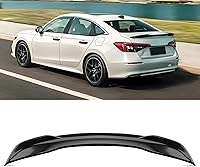 Femibon Glossy Black Rear Spoiler Wing for 2022-2026 Honda Civic Sedan - Durable ABS Trunk Lip Spoiler