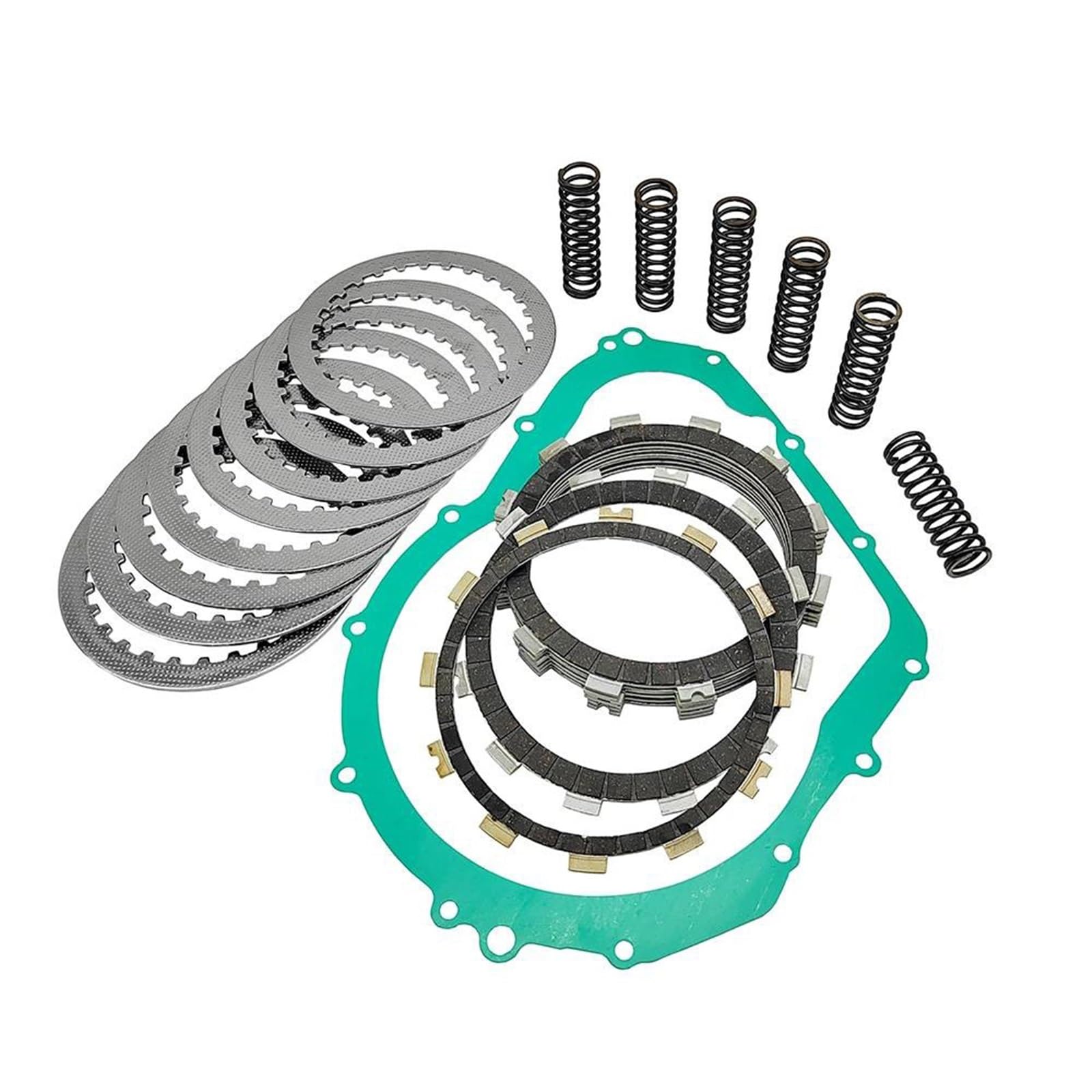 Kit De Embrague con Muelles Resistentes Y Junta Cubierta Compatible para Suzuki GSX-R750 GSXR 750 2011-2020