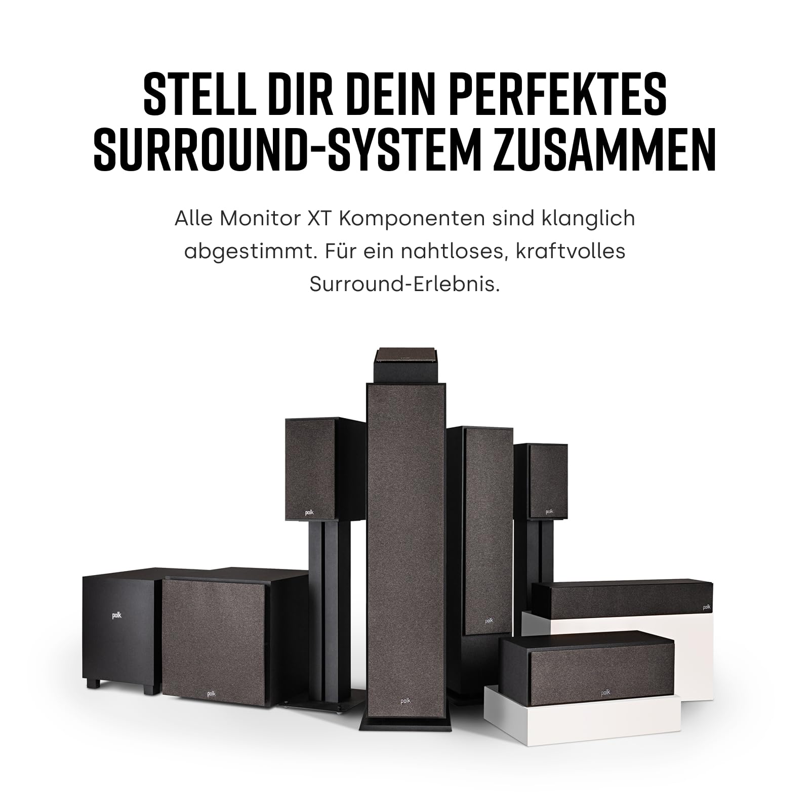 Polk Audio Monitor XT70 Standlautsprecher - Schwarz – Bild 8