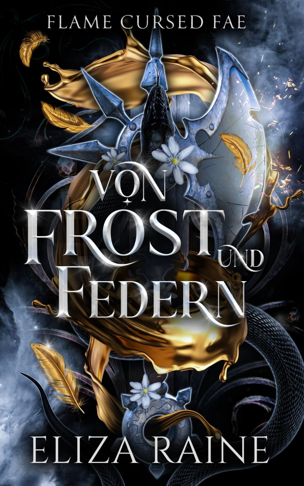 Von Frost Und Federn: Walküren-Akademie fantasy liebesromane (Flammenverfluchte Fae) (German Edition)