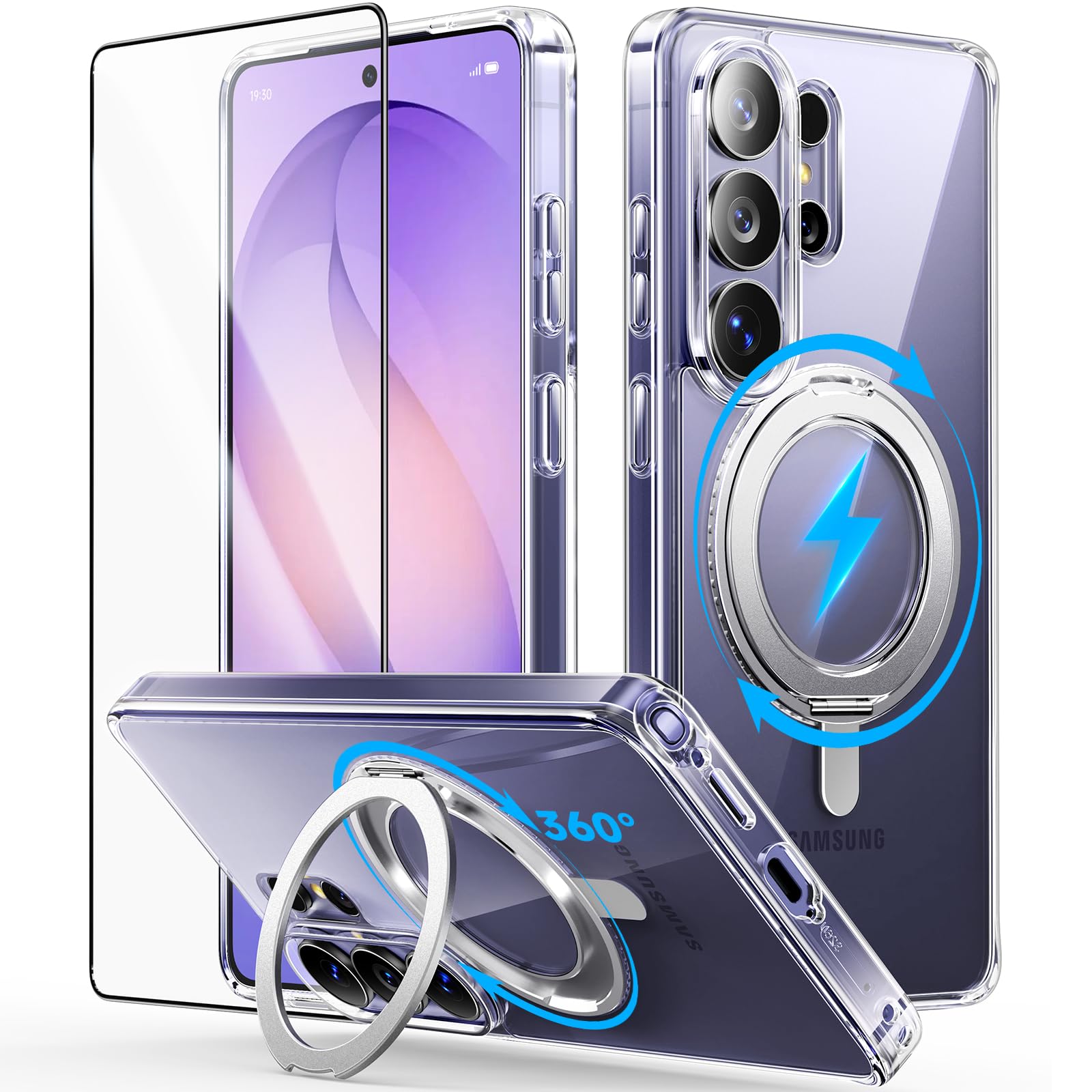 JUESHITUO 360° Magic Stand für Samsung Galaxy Ultra Hülle