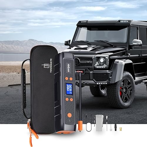 Miniatura 6 de Tourmate Funda rígida para inflador de neumáticos Nulksen compresor de aire portátil (solo funda)