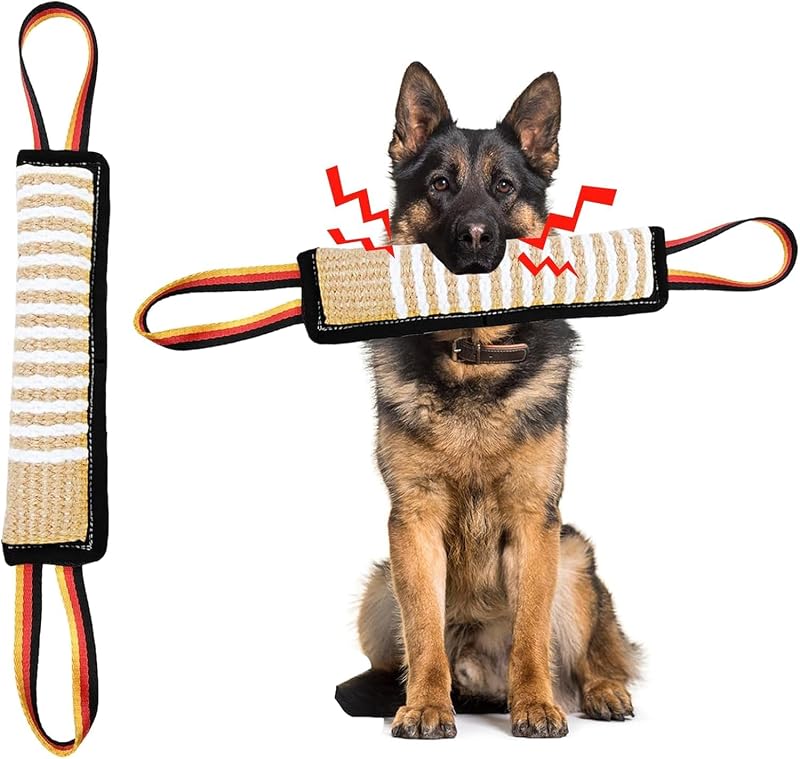 Brinquedo de Corda para Cães com Apito e Alças em Juta ASOCEA 30 x 7 x 2,5 cm