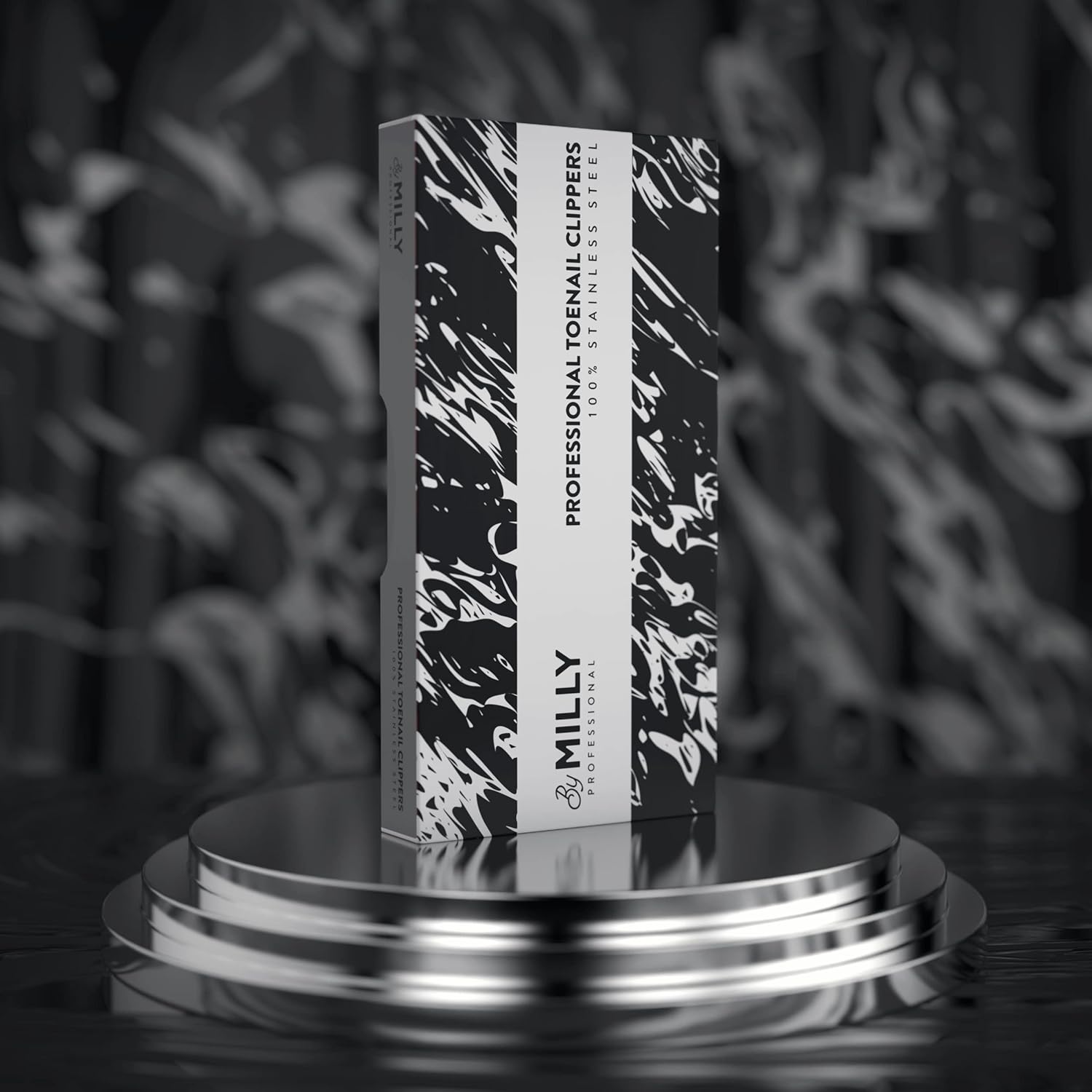 By MILLY German Steel Heavy Duty Toenail Clippers - Trim Thick or Hard Toenails with Medical Grade High Carbon Stainless Steel Toenail Cutter - Professional Podiatrist Toenail Nipper (Silver) : Beauty & Personal Care