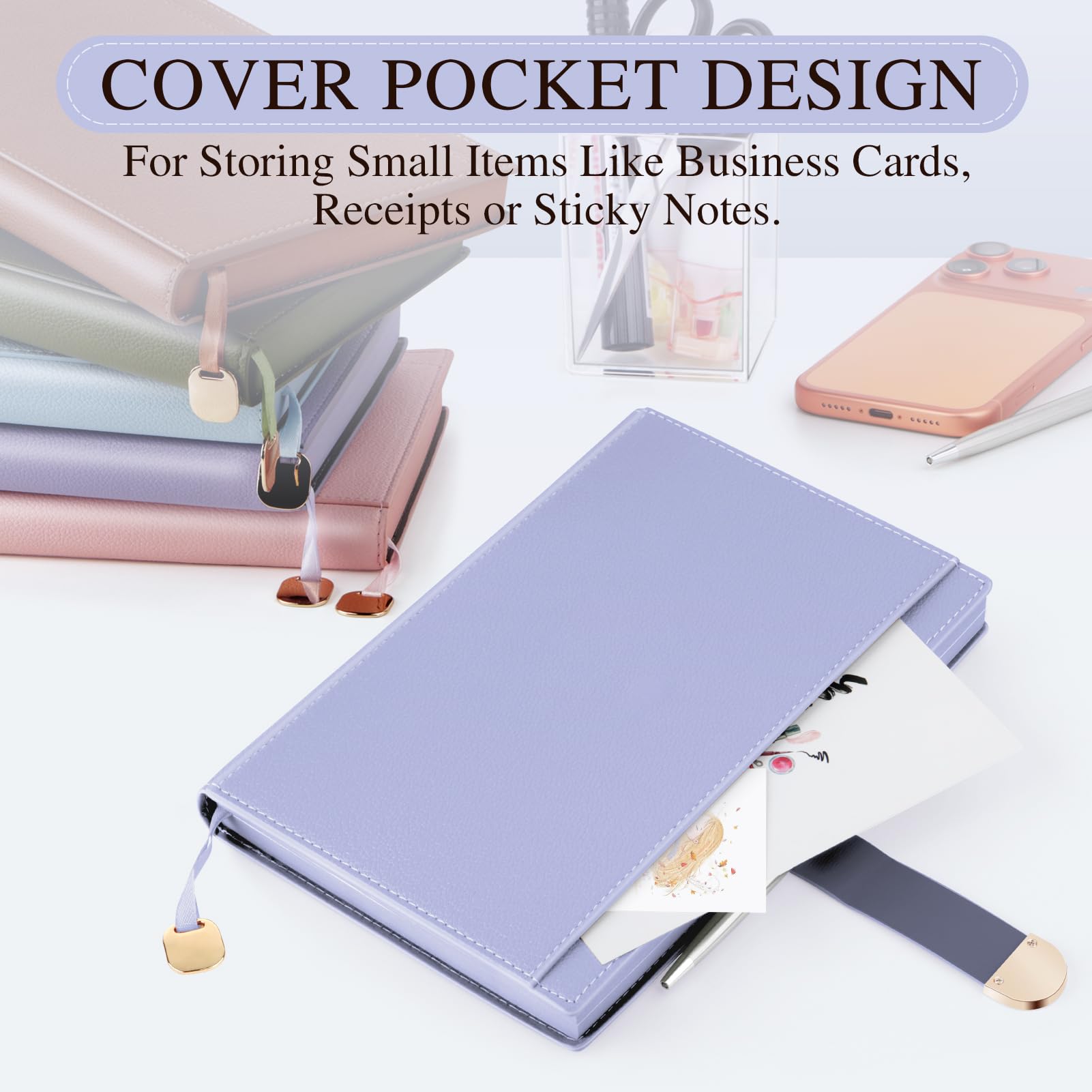 Notatnik w lined Journal dla mężczyzn i kobiet, 300 numerowanych stron z zapięciem na klamrę, 100 GSM A5, twarda okładka, notatnik do nauki biblijnej, osobistych pamiętników, zajęć na uczelni, 100 g