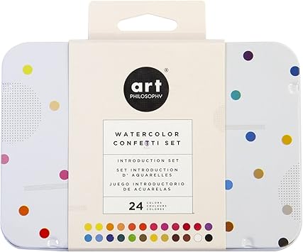 PRIMA MARKETING INC CONFETTI WATERCOLOR, 0, 26 Piece Set