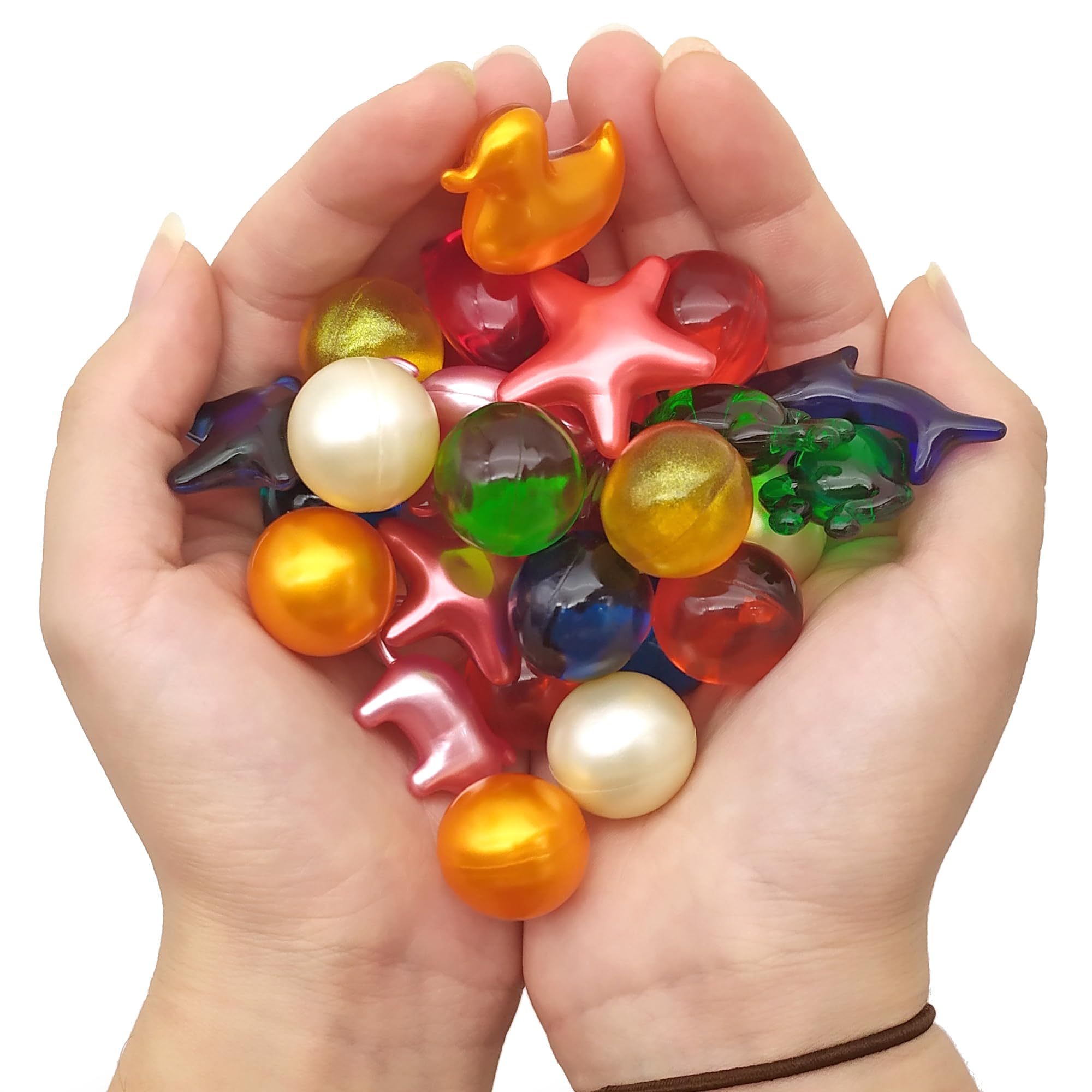 Pack regalo 12 Perlas de baño aromatizada aceite de soja hidratante aroma varios