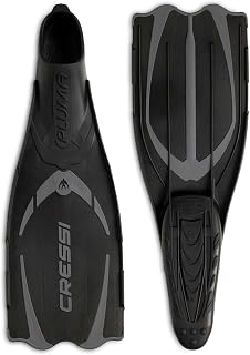 Nadadeira de Mergulho Cressi Pluma - Preto 44-45