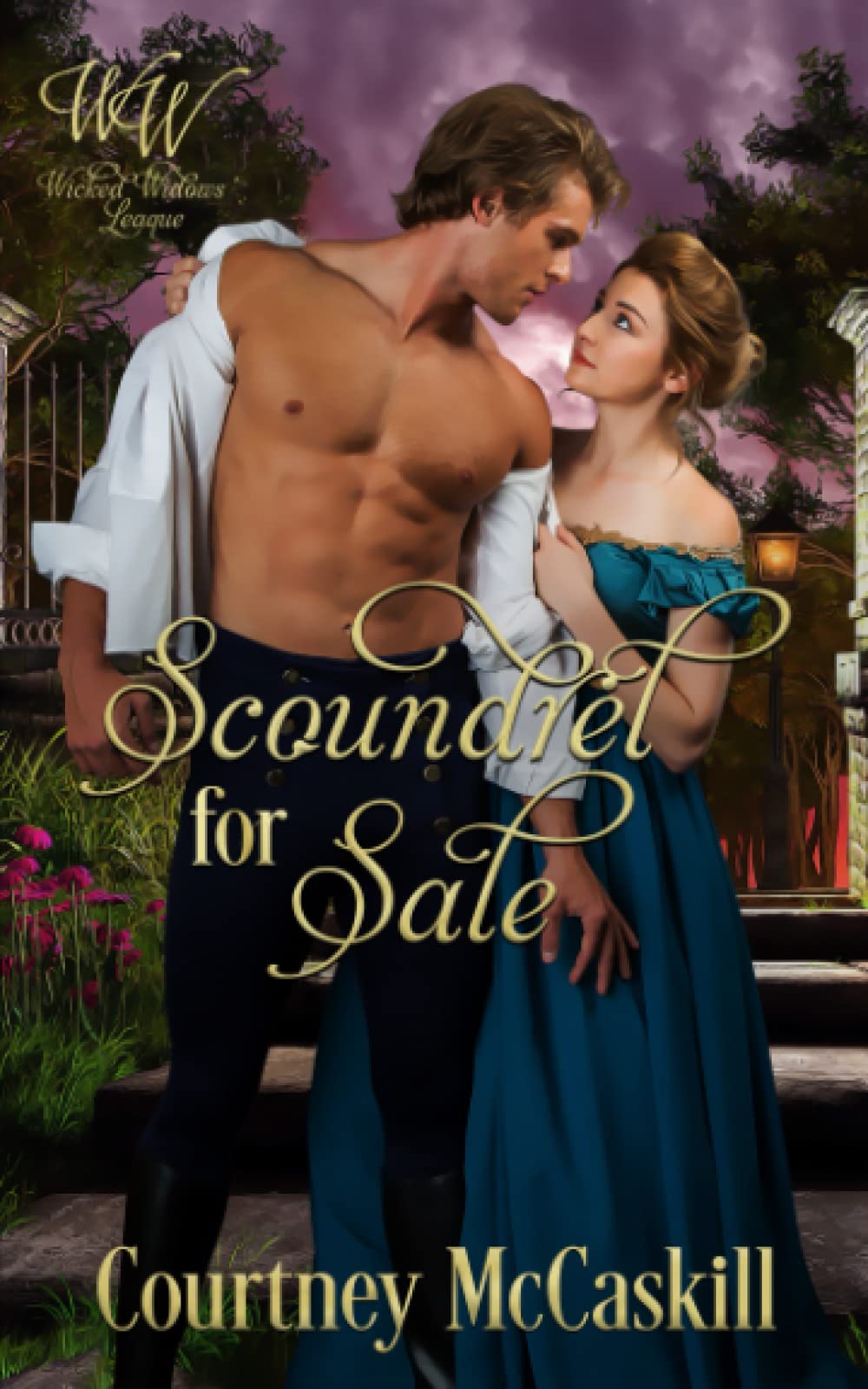 Scoundrel for Sale (Wicked Widows' League)