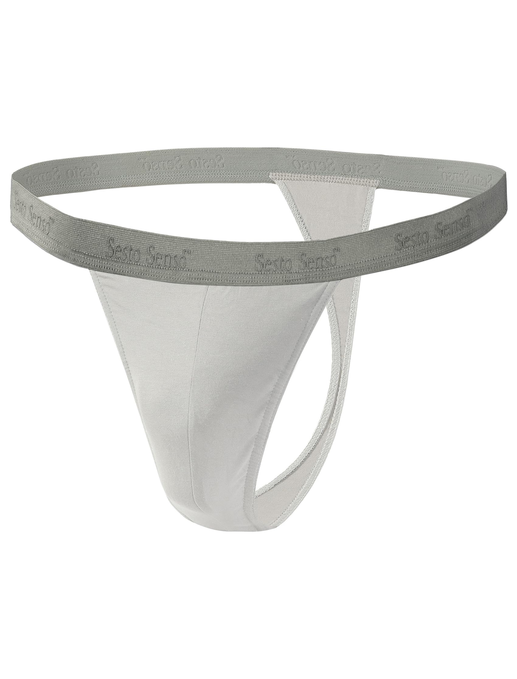 sesto senso Perizoma Uomo Cotone 1-4 Pack String Tanga Sexy Ligerie