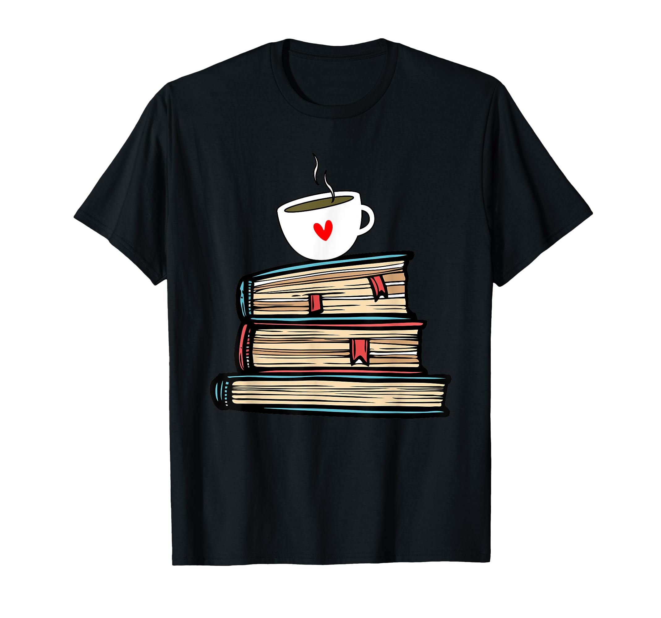 Tea Cup Book Lovers Gifts Book Shirt Cute Book Reader Shirts T-Shirt