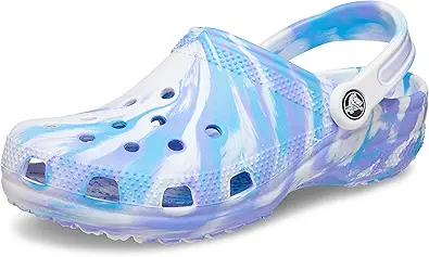 Crocs Unisex-Adult Men's and Women's Classic Marbled Tie Dye Clog