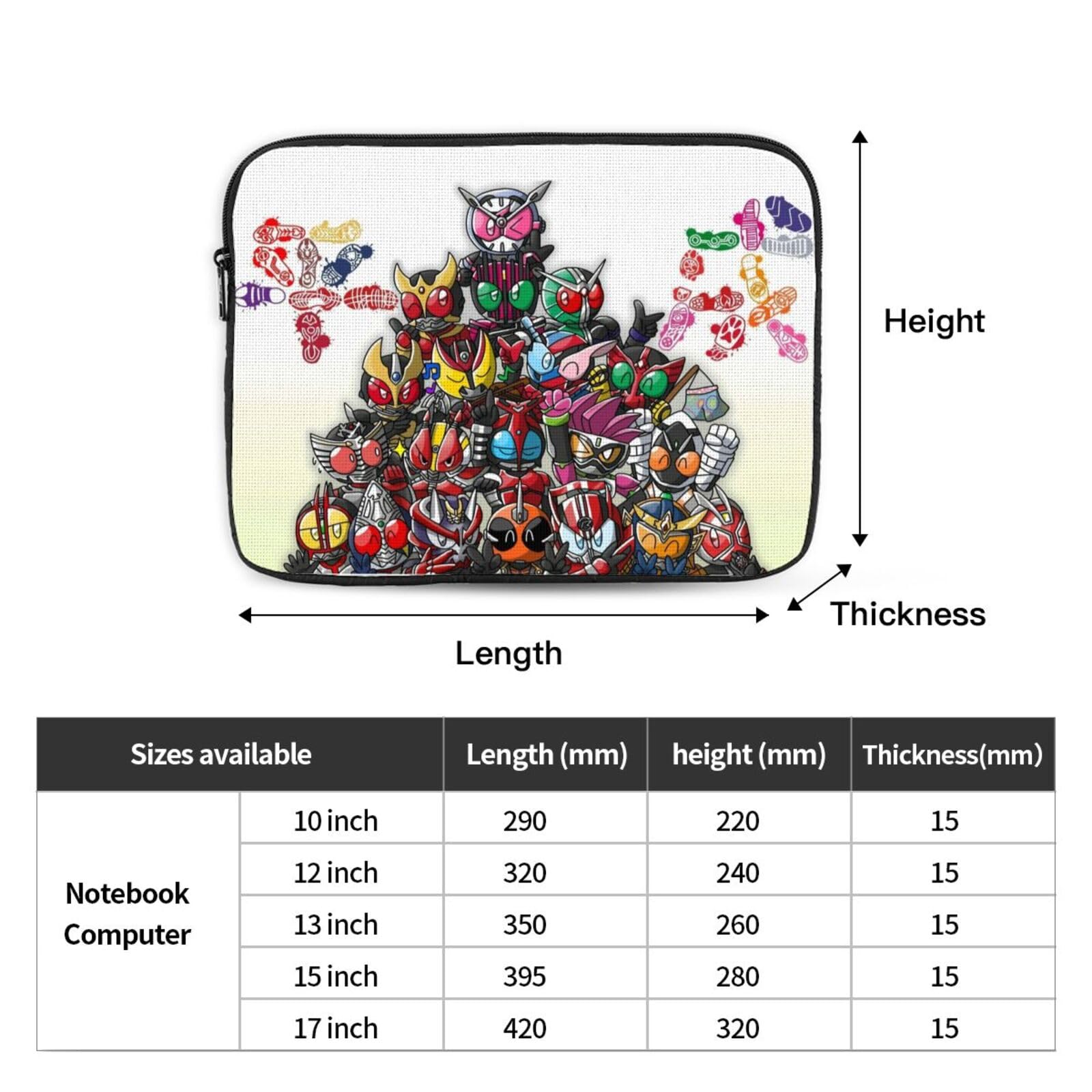 Amazon.co.jp: 仮面ライダー ノートパソコン用スリーブ 笔记本内胆包