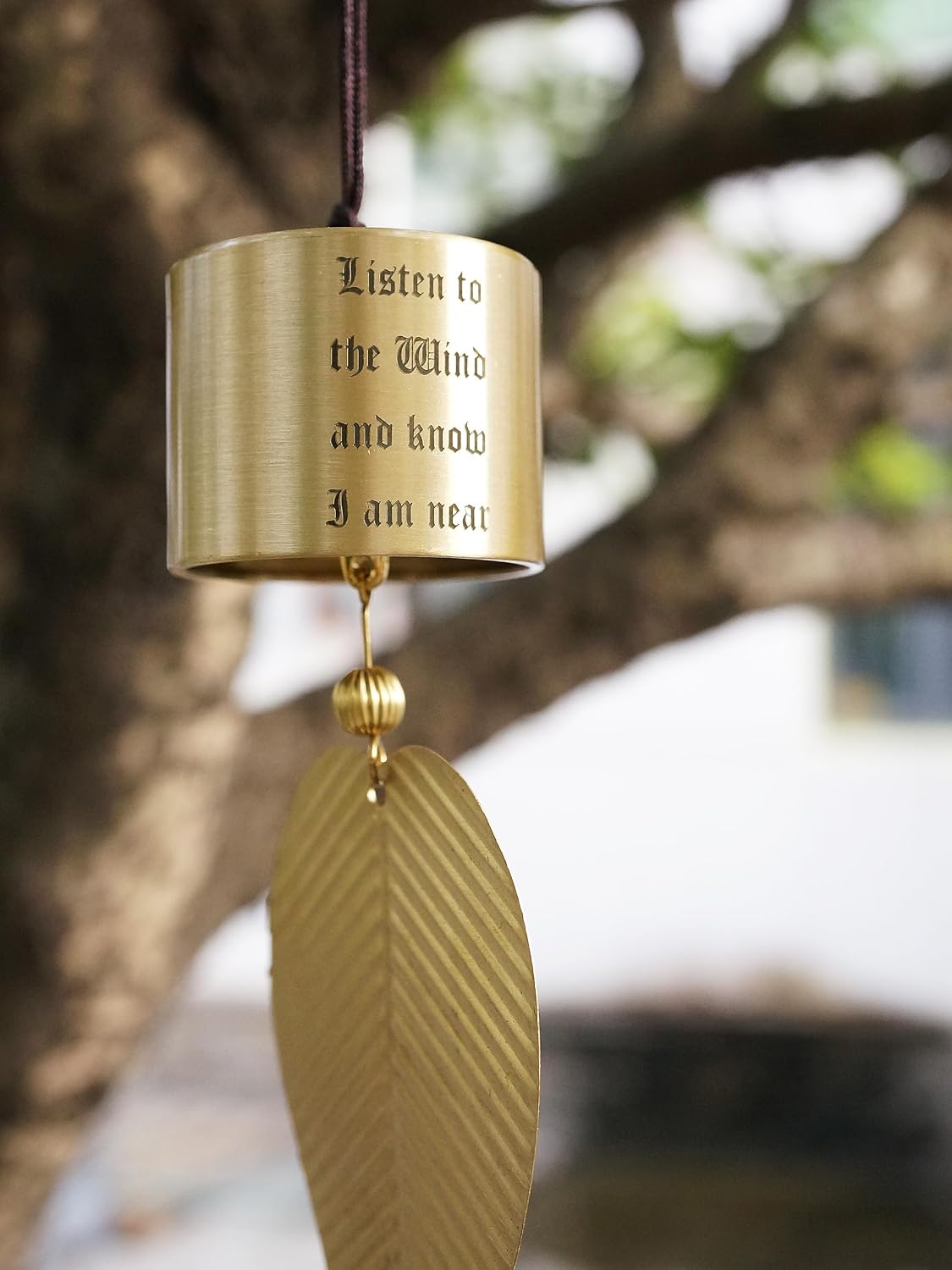 Listen To The Wind Personalized Memorial Wind Chimes