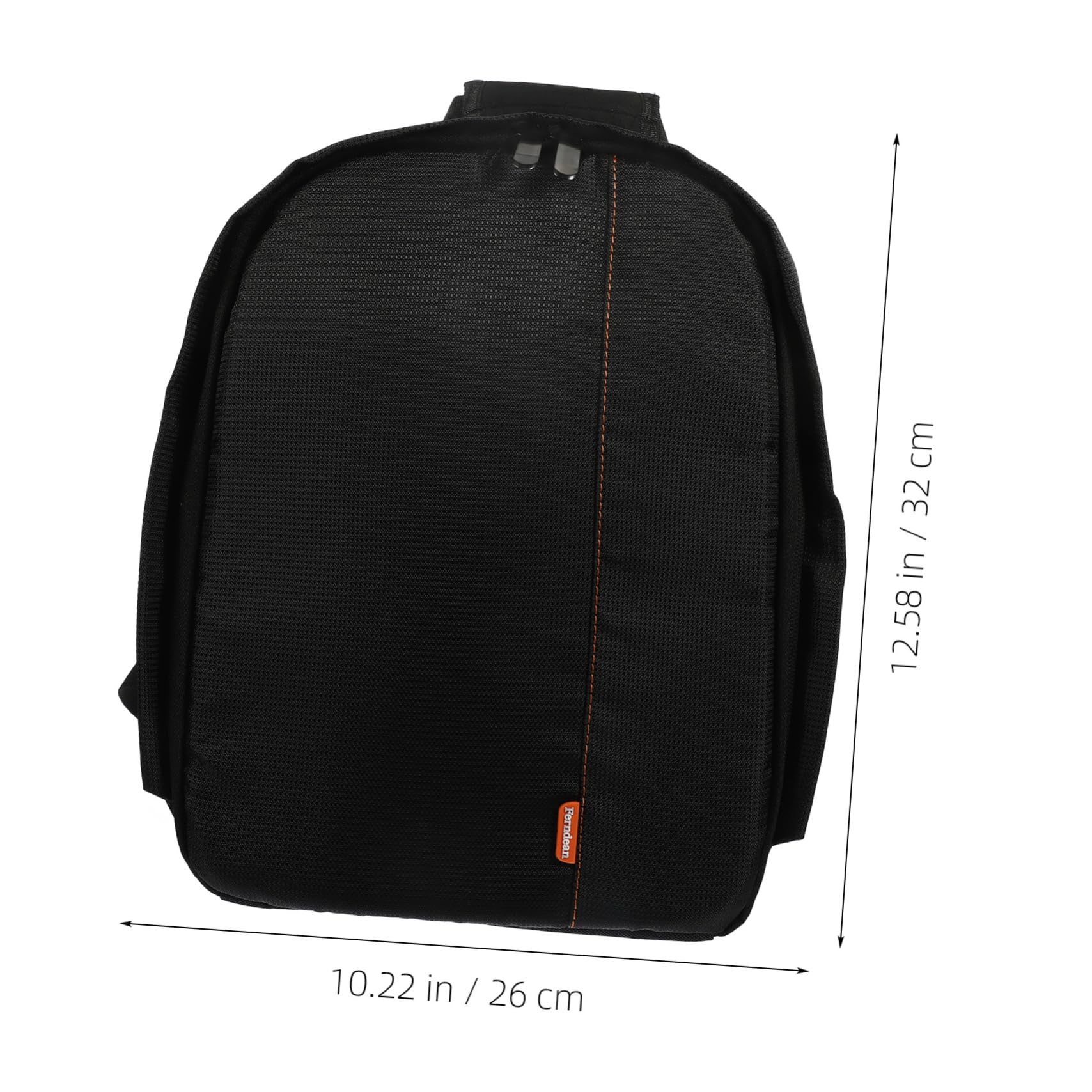 NUOBESTY Borsa Porta Fotocamera da Viaggio in Nylon 210D, Nera, Leggera