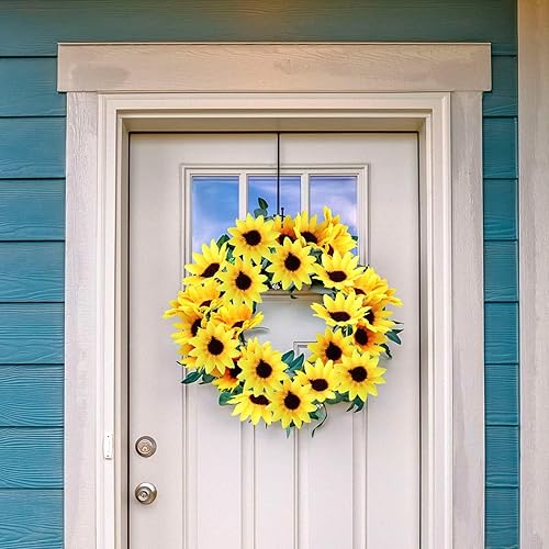 Miniatura 6 de 50 mini cabezas artificiales de girasol con tallos de hierro para decoración del hogar, fiesta, boda, decoración de novia, centros de mesa, corona,