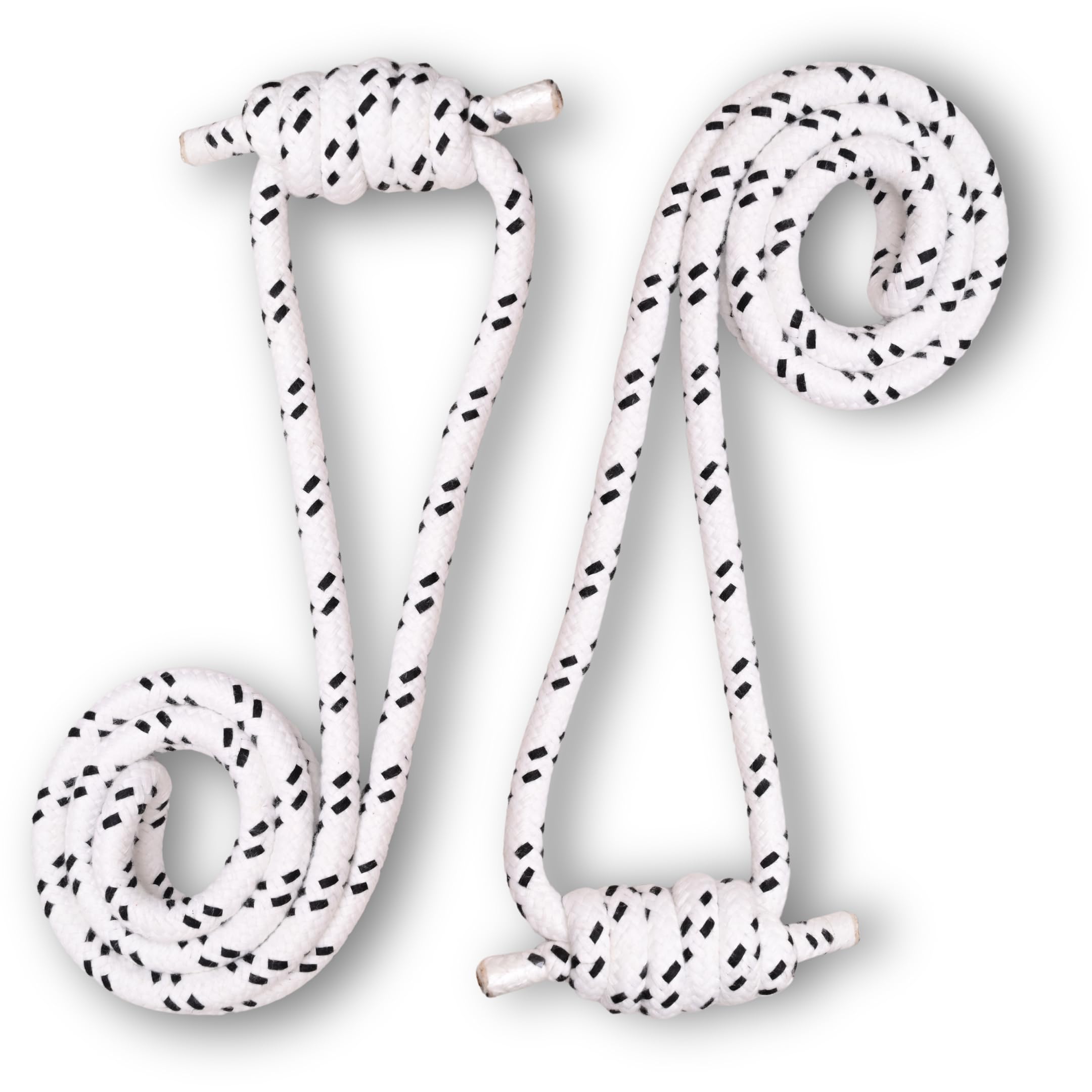 Preeti Yoga Iyengar Ropes White Cotton Versatile Strength Iyanger Yoga Wall Ropes for Balanced Practice Size Medium-14 mm(White Color) (B0CBQKJ3R9) Amazon Price History, Amazon Price Tracker