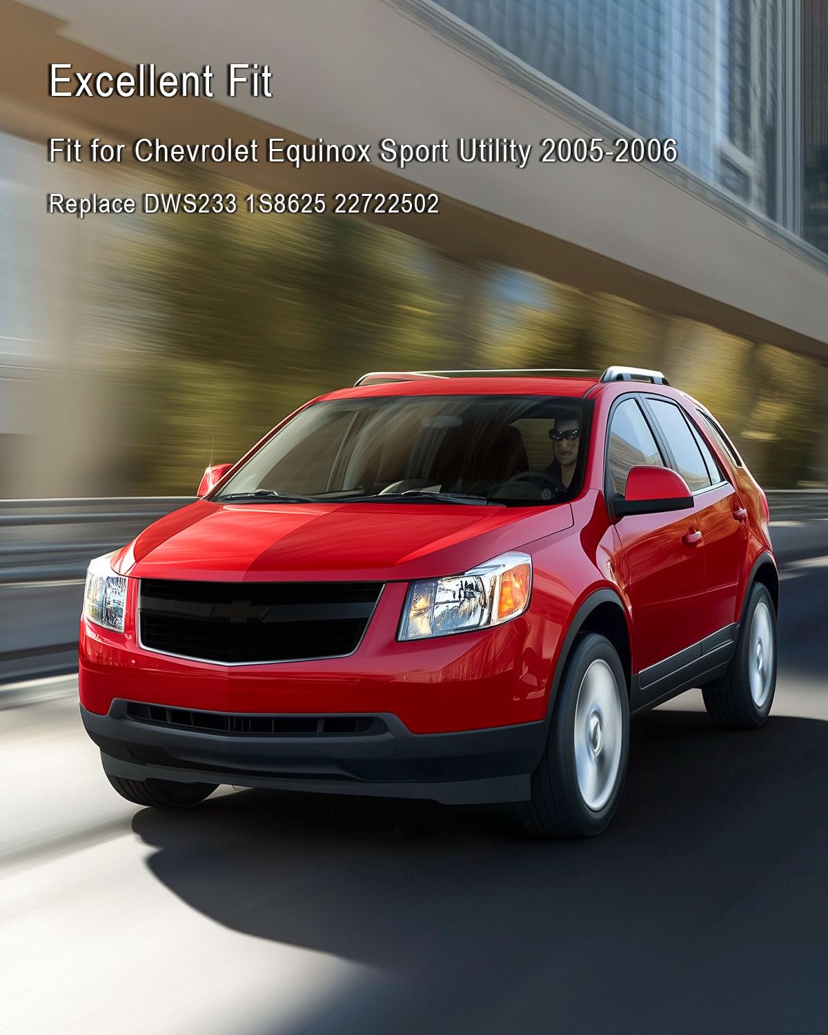 Power Window Master Switch Front Driver Side Fit for Chevrolet Equinox Sport Utility 2005 2006 Replace DWS233 1S8625 22722502