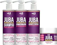 Kit Widi Juba Transição Capilar Shampoo, Condicionador, Creme Leve e Máscara