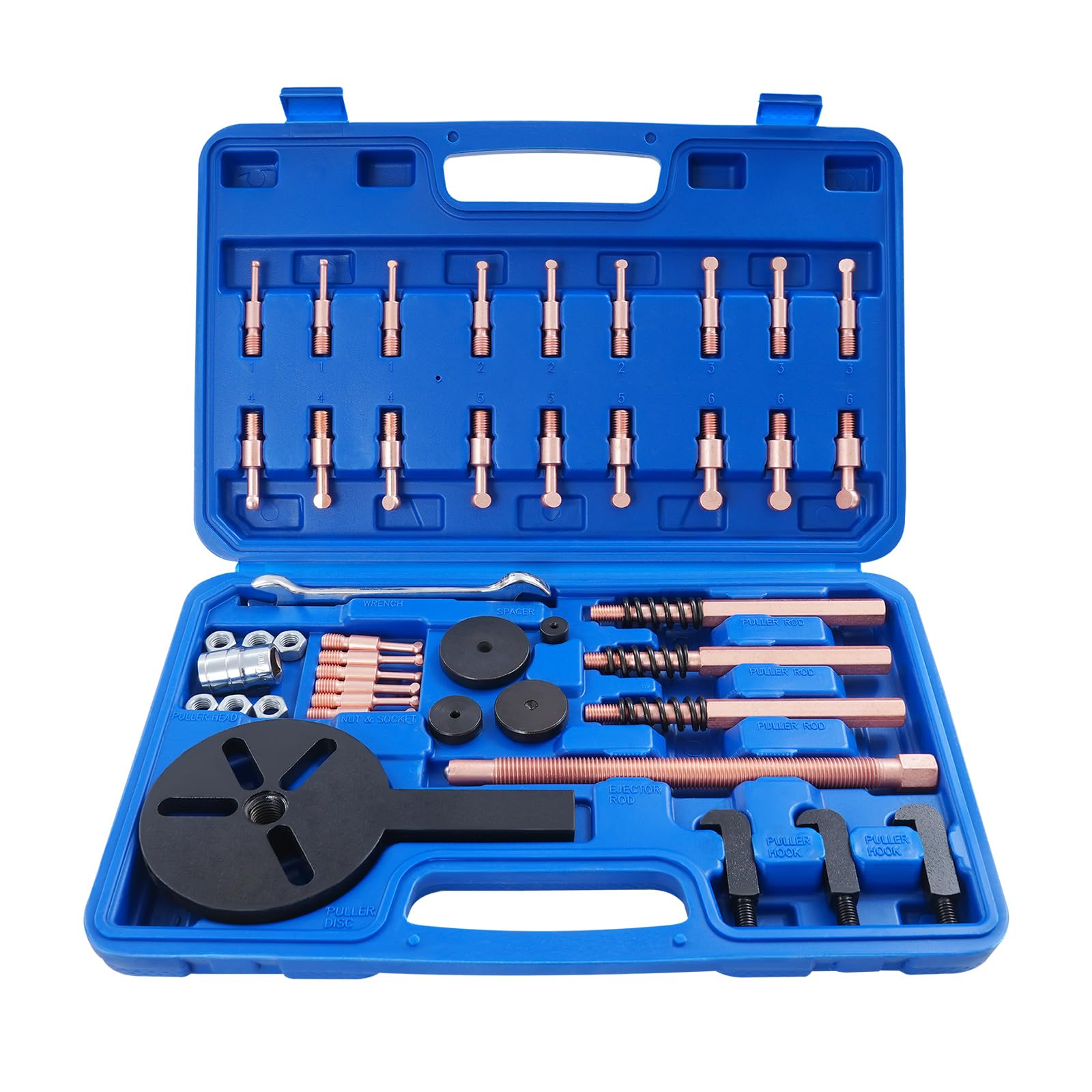 Juego de extractores de rodamientos, extractor de rodamientos interiores, herramienta de extracción de rodamientos, herramienta para reparación de coches